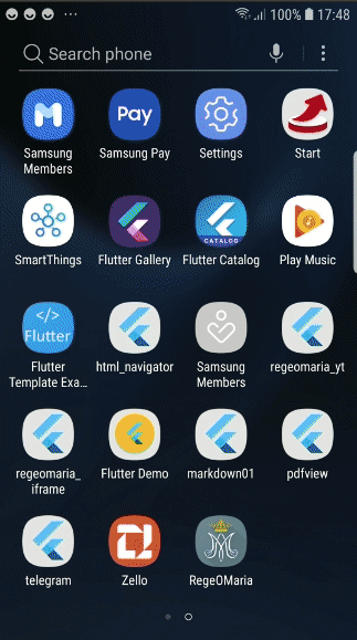 RegeOMaria App Image